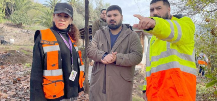 Delegado provincial de Quillota realizó balance de los daños producidos por las lluvias