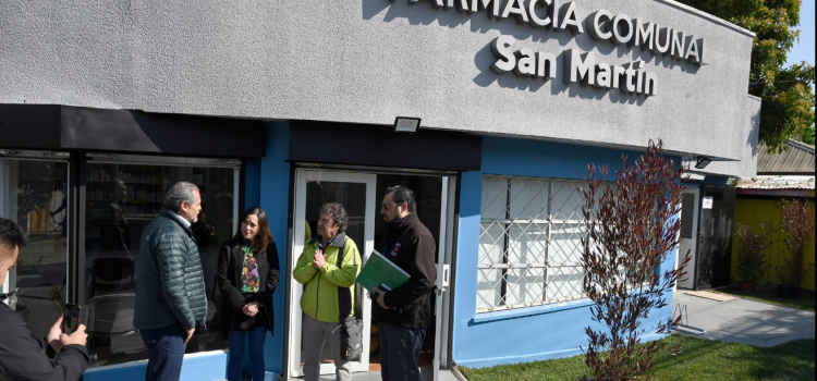 Farmacia Comunal comenzará a funcionar en ex Hospital San Martín a partir de este lunes 30