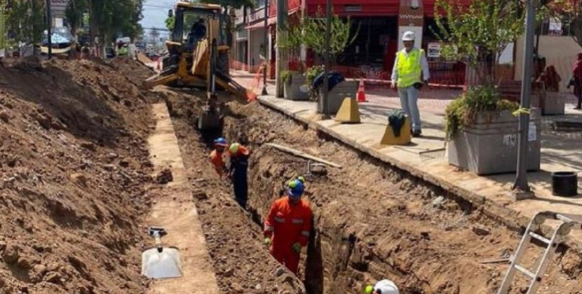 Esval inicia millonaria renovación de colectores en Quillota