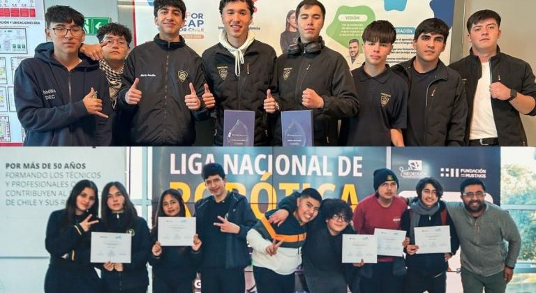 Estudiantes de Quillota brillan en torneo nacional de robótica