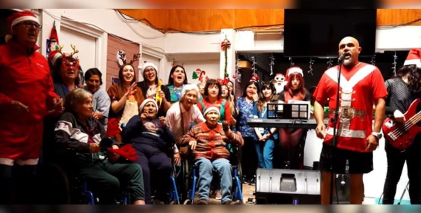 Casa de Acogida de Quillota interpretó “Calurosa Navidad” de 31 Minutos compartió el video