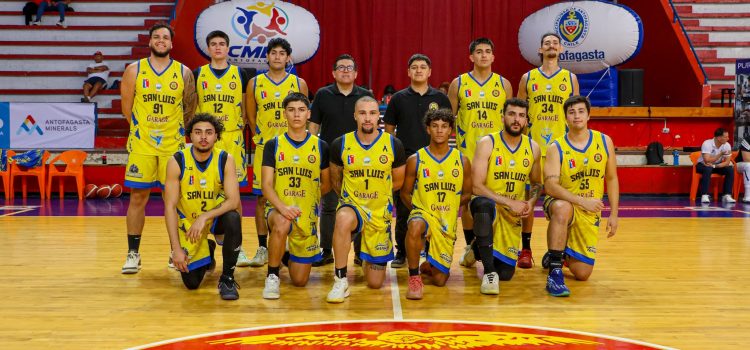 San Luis sigue firme como visitante y se instala en la cima del Grupo B de la Liga 2 de Básquetbol