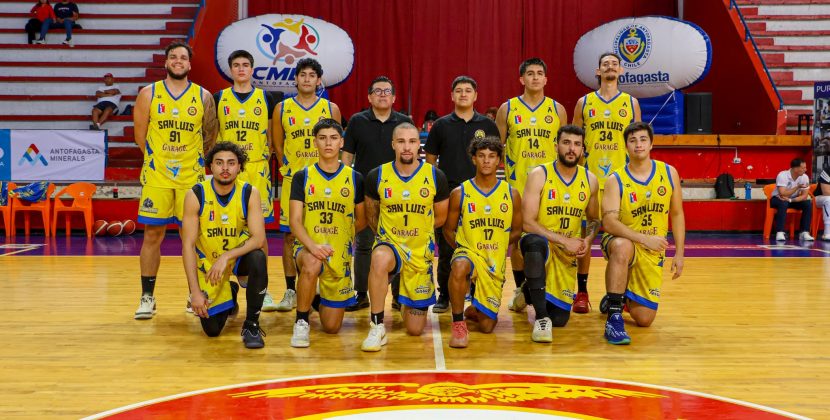 San Luis sigue firme como visitante y se instala en la cima del Grupo B de la Liga 2 de Básquetbol