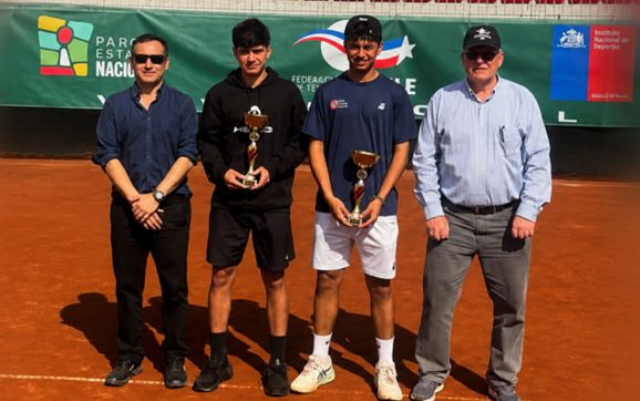 Tenista crucino Tomás Aliaga se corona campeón nacional sub-18
