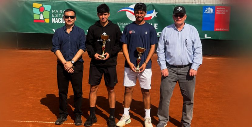 Tenista crucino Tomás Aliaga se corona campeón nacional sub-18