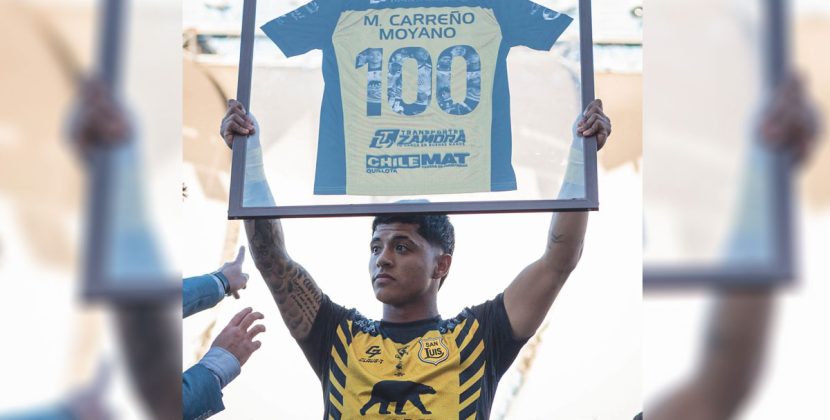 Hito canario: Martín Carreño cumplió 100 partidos oficiales con San Luis