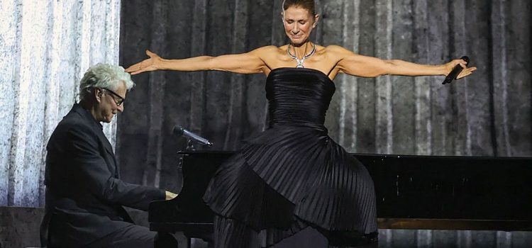 Céline Dion emociona con su regreso a los escenarios