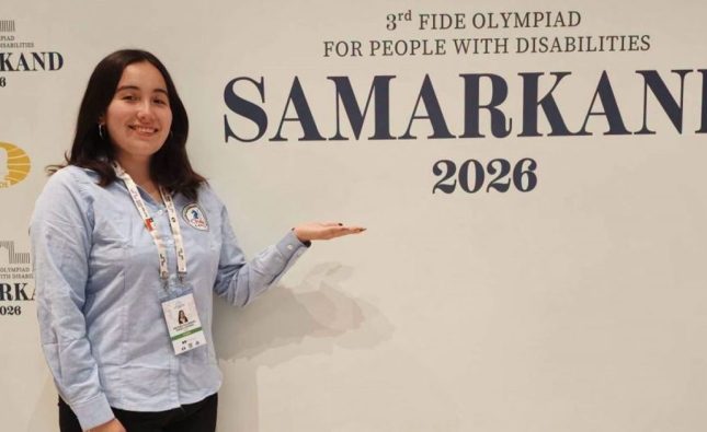 Quillotana Valezka Rozas brilla en Olimpiadas de Ajedrez en Uzbekistán