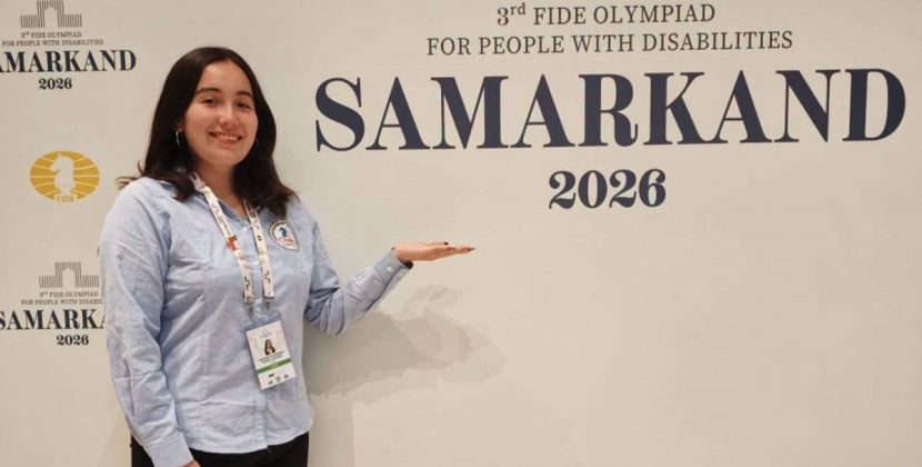 Quillotana Valezka Rozas brilla en Olimpiadas de Ajedrez en Uzbekistán