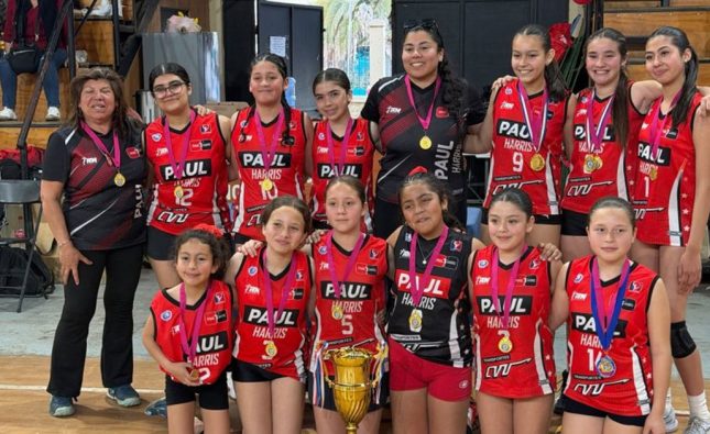 Paul Harris de Quillota se corona campeón de la Serie de Honor Sub 12 en Nogales