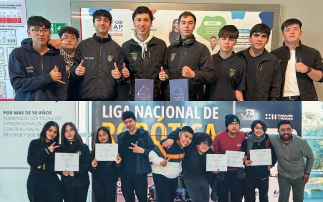 Estudiantes de Quillota brillan en torneo nacional de robótica